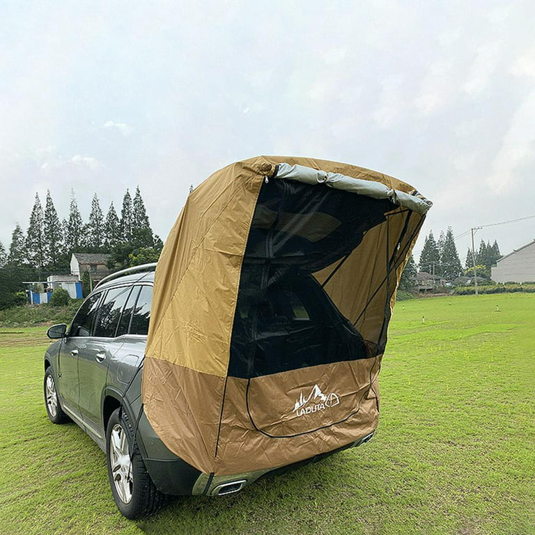 Portable Car Rear Tent Extension Waterproof Car Trunk Tent Vehicle
