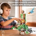 thumbnail image 6 of GZBrick Forest Lion Animal Cross King Building Sets with Lion Meerkat Wild Boar Bird for Adults Boys Compatible with Lego, 6 of 8