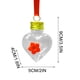 thumbnail image 3 of Comedero para pájaros, comedero colgante, comedero para biberones en forma de corazón, 3 of 7