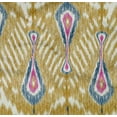thumbnail image 4 of oneOone Organic Cotton Poplin Twill Fabric Big Motif Ikat Print Fabric BTY 42 Inch Wide, 4 of 4