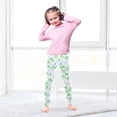 thumbnail image 5 of joogoo Girls' Leggings Palm Trees-a3 Yoga Pants 4T, 5 of 8