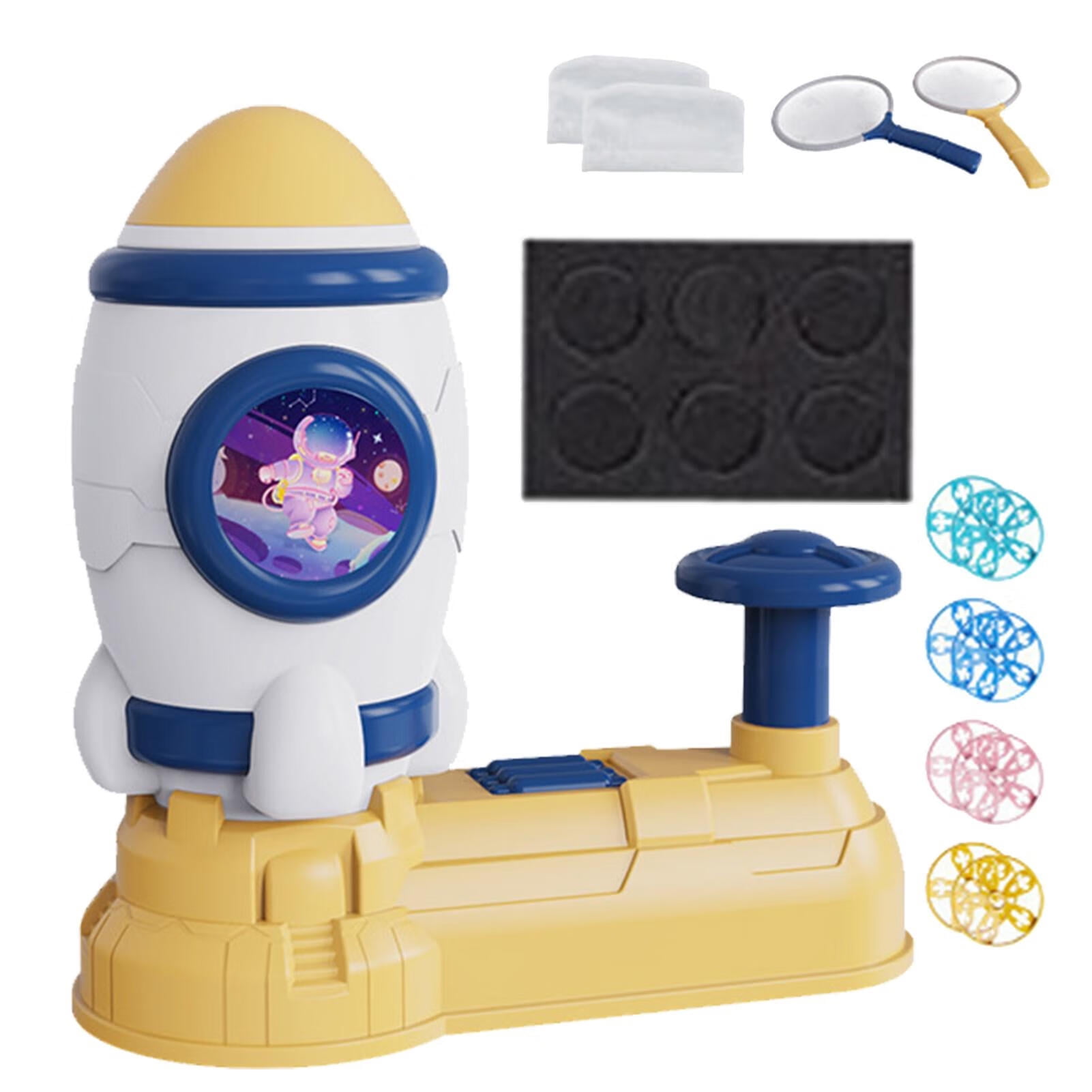 Goxfaca Flying Disc Launcher Rocket Launcher Toys For Kids Parent