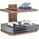 thumbnail image 1 of Estante flotante para TV WALI CS202N con capacidad para hasta 10 kg, 2 estantes, 1 of 7