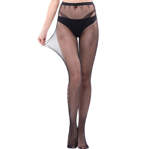 HBFAGFB Fishnet Stockings for Women High Waisted Fashion Lightweight Hollow out Pantyhose F