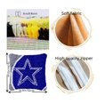 thumbnail image 3 of Latch Hook Kits DIY Throw Pillow,3D Embroidery,with Colorful Preprinted Canvas Crochet,Hand Craft Embroidery Pillowcase17x17 inches, 3 of 5
