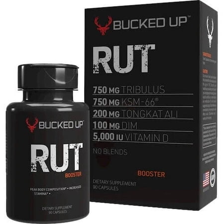 Bucked Up RUT Testosterone Booster 90 Caps