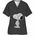 thumbnail image 4 of Uniformes quirúrgicos con estampado de cómics de dibujos animados americanos, uniforme de enfermería, tops médicos de enfermera, camisetas gráficas, 4 of 7