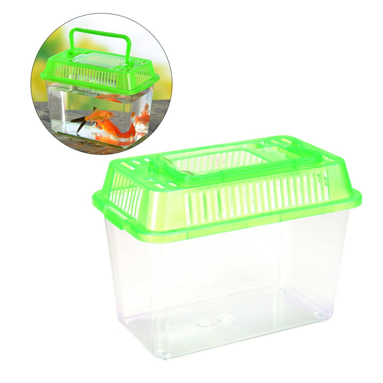 4Pcs cricket keeper Portable Fish Tank Handheld Aquarium Fish Tank