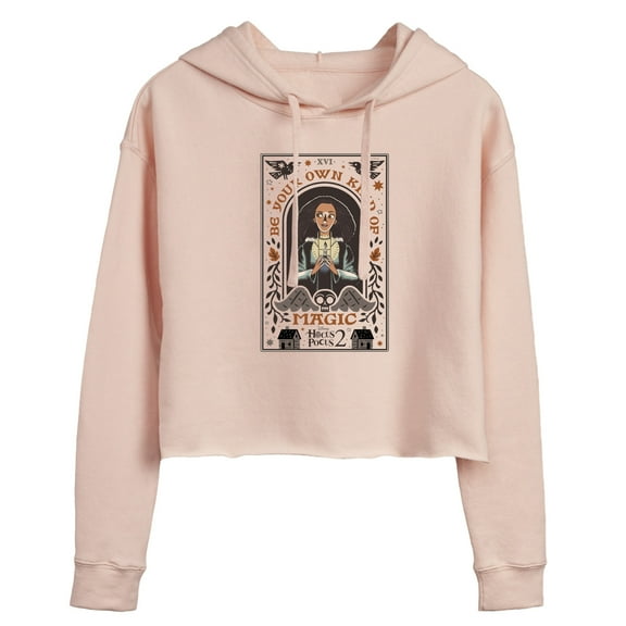Hocus Pocus 2 - Be Your Own Kind Of Magic   - Juniors Cropped Pullover Hoodie
