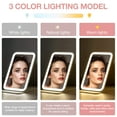 thumbnail image 3 of Espejo de maquillaje Kintion Travel iluminado con 60 LED, color rosa, 3 of 6