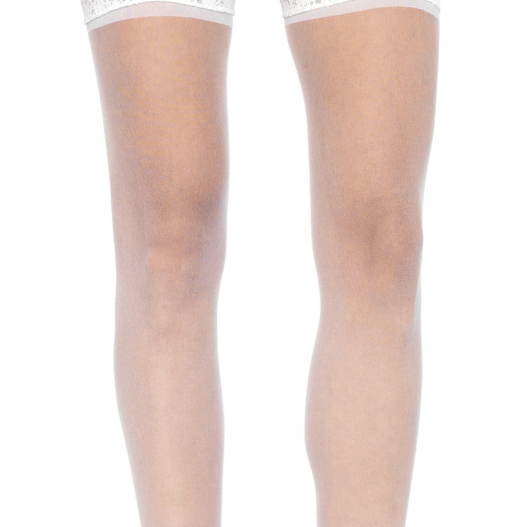 Garter Belt Thigh Highs 1767 Beige,Black,Red,White - Walmart.com