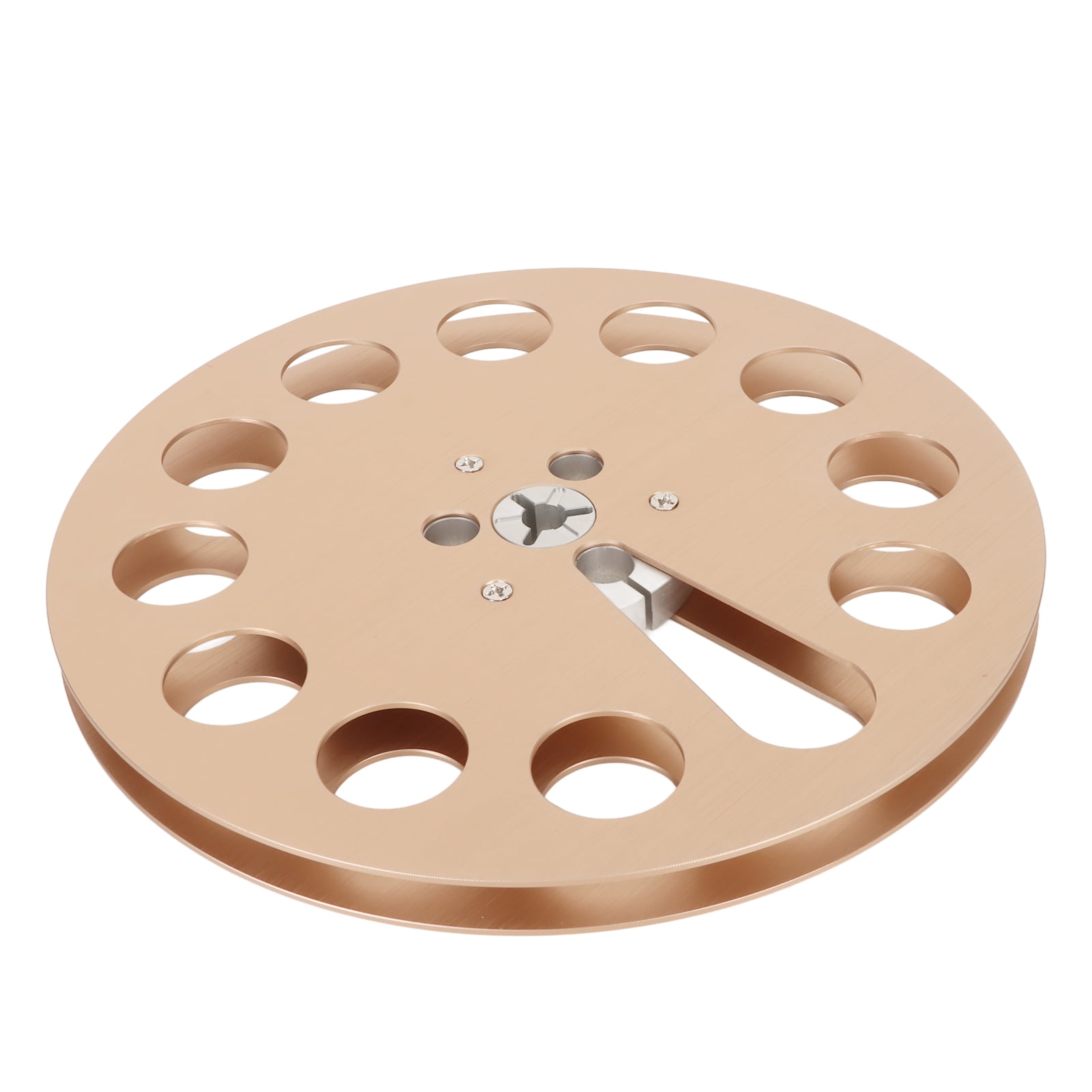 Empty Tape Reel, 1/4 7 Inch Aluminum Alloy Open Reel Sound Tape Empty