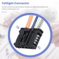thumbnail image 5 of Conector de ArnéS de Luz Trasera de la Cola para Peugeot 1007 206 207 307 308 Citroen C2 C3 C4 C5 1606248780, 5 of 5