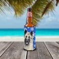 thumbnail image 2 of Belgian Tervuren Winter Snowflakes Holiday Ultra Hugger for slim cans, 2 of 6