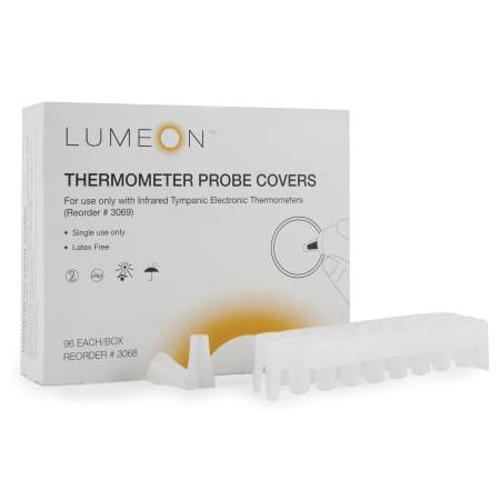 LUMEON Tympanic Thermometer Probe Cover For Infrared Tympanic Electronic Thermometer, Box of (Best Tympanic Thermometer Review)