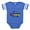 Royal Blue, variant on CafePress - Fun &Amp; Games Dad - Cute Infant Baby Football Bodysuit