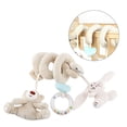thumbnail image 3 of Peluche de oso y conejo para cuna, cama, cochecito, etc., 3 of 11