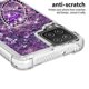 thumbnail image 3 of Funda para Samsung Galaxy A12 con Brillo Líquido Flotante, Purpurina, Parachoques y Anillo Giratorio Soporte, 3 of 5