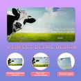 thumbnail image 2 of Smoaffly Funny Cow License Plate Decorative Car Front, Metal Car Plate, License Plate, Vanity Tag, Aluminum Novelty License Plate for Men/Women/Boy/Girls Car 6×12 Inch, 2 of 5