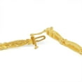thumbnail image 4 of Color of Love 1.00 Carat Natural Diamond Women's Bracelet in Yellow Gold-Plated Sterling Silver, 7", 4 of 5
