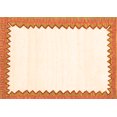 thumbnail image 1 of Ahgly Company Indoor Rectangle Solid Orange Modern Area Rugs, 8' x 12', 1 of 1