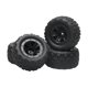thumbnail image 4 of Neumáticos de coche RC 1:12 1:14 1:16 Reemplazo de ensamblaje Modificación DIY Alto rendimiento 4 piezas de neumáticos, 4 of 9