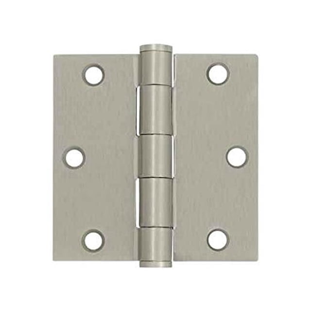 Charnière Carrée en Acier de 3,5 x 3,5 Po - Bronze Frotté à l'Huile