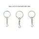thumbnail image 4 of Minnieouse Llavero Anillos Broche de langosta Eslabón de metal Llaves de coche Anillo Hebilla dividida Colgante largo Joyería Artesanía Type6 NO6, 4 of 6