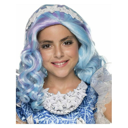 Girls Ever After High Farrah Good Fairy Wig With Headpiece Costume Accessory