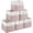 White Pink-13LX15W, variant on Closet Organizer White Pink 13LX15W 6-Pack Foldable Fabric Storage Bins