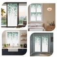 thumbnail image 7 of Eucalyptus Leaves Window Privacy Film, Green Botanical Summer Spring Leaves Static Cling UV Sun Blocking Heat Control Window Tint, Non-Adhesive One Way Windows Privacy Cover 17.7''x78.7'', 7 of 7