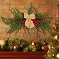 thumbnail image 4 of Artificial Christmas Wreath And Leafy Greenery Decoration Winter Christmas Wreath For Wall Lintel Decoration Wreath Home Decor, 4 of 7