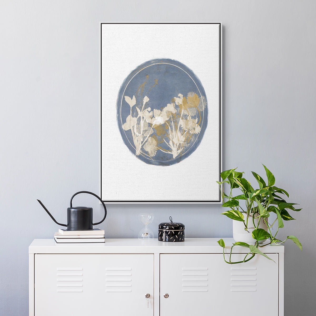Strawberries and Forge II Framed Premium Gallery Wrapped Canvas - Ready to Hang - 17 x 25 - White Floating Frame