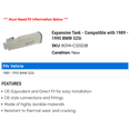 thumbnail image 2 of Expansion Tank - Compatible with 1989 - 1995 BMW 525i 1990 1991 1992 1993 1994, 2 of 2