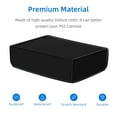 thumbnail image 4 of Horizontal Mode Dust Cover For PS5 Console 1680D Oxford Cloth Anti-Scratch Waterproof Dust Guard Backend Cutaway Design (Not For PS5 Slim PS5 Pro), 4 of 7