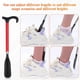 thumbnail image 4 of Long Handled Extendable Shoe Horn for Seniors Made of Stainless Steel, 4 of 5