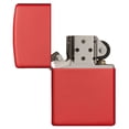 thumbnail image 5 of Zippo Classic Red Matte Pocket Lighter, 5 of 6