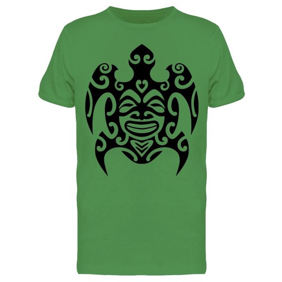 Tribal Maori Turtle Shape Tee Men's -Image by Shutterstock