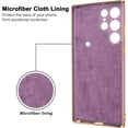 thumbnail image 5 of for Samsung Galaxy S22 Ultra Case with Magnetic Ring Holder Soft TPU Electroplated Cover Shockproof Scratchproof Kickstand Slim Protective Phone Case for Galaxy S22Ultra Purple, 5 of 12