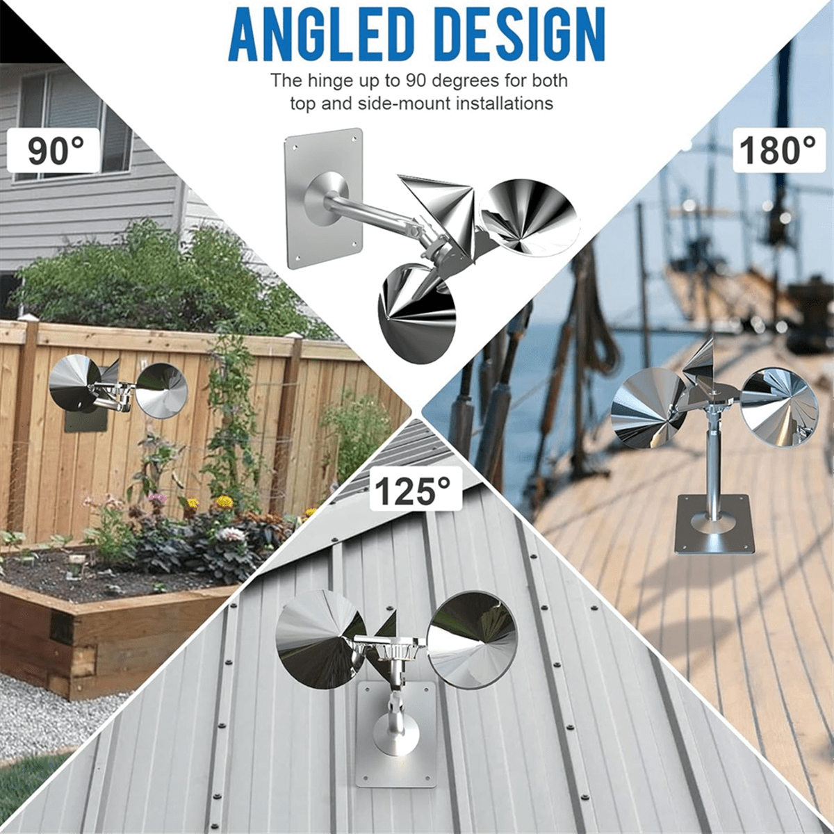 Wind Powered Scare Devices, Reflective Kites for Yard, Garden, Rooftop and Vegetable Gardens, All Birds Such As Pigeons
