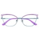 thumbnail image 2 of de bloqueo de Diseñador de moda Montura morado Colcomx anteojos de mujer, 2 of 8