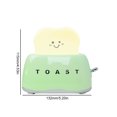thumbnail image 2 of Luz suave para dormir de dibujos animados con carga USB, luz nocturna para tostadora para habitación de niños, 2 of 8