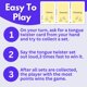 thumbnail image 5 of ¡¿En realidad?! Divertidos juegos de cartas para niños de 8 a 12 años, adolescentes, adultos, juegos educativos para fiestas familiares con trabalenguas, juegos de logopedia, regalos para niños de 8 a, 5 of 5