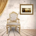 thumbnail image 3 of Hausenflock, Alan 24x17 Gold Ornate Wood Framed with Double Matting Museum Art Print Titled - Sleepy Harbor II, 3 of 4