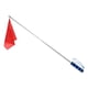thumbnail image 1 of Bandera de entrenamiento para caballos, accesorio fácil de transportar, ligera, portátil y retráctil. Azul Negro, 1 of 9