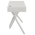 thumbnail image 5 of Furniture of America Alto Wood Writing Desk with USB in Luminous White, 5 of 15