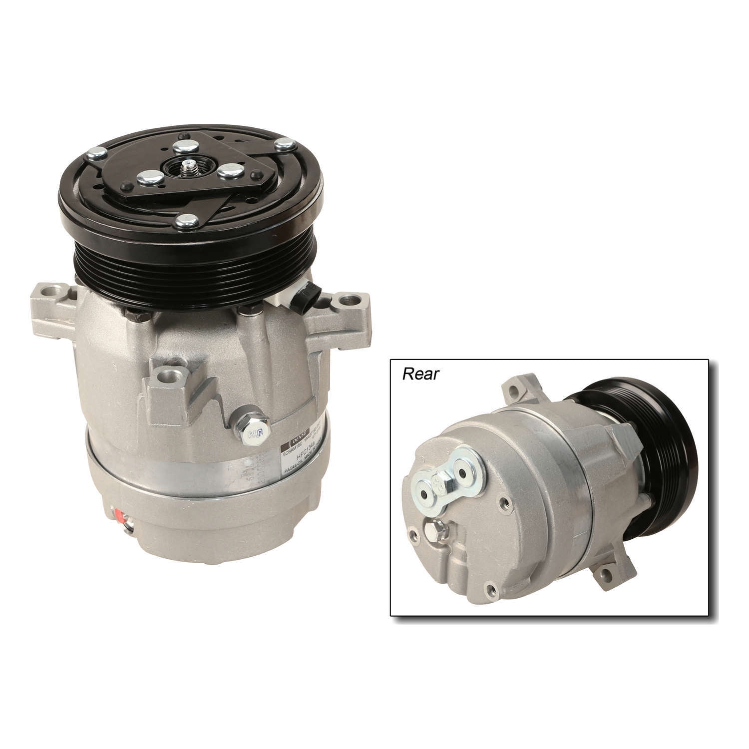 Denso New w/ Clutch A/C Compressor