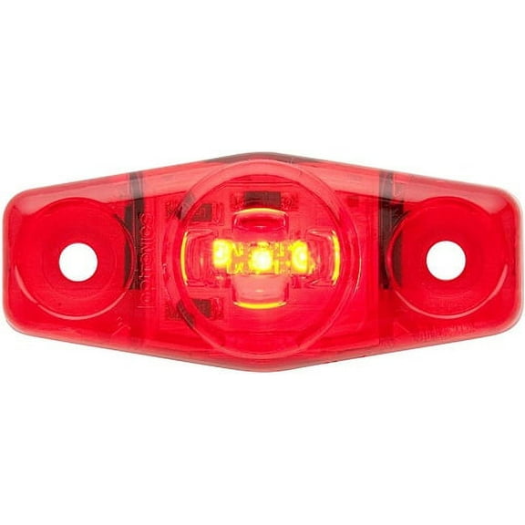 MCL14RBP MCL14 Series Mini LED Marker/Clearance Light, Horizontal-Vertical, Red