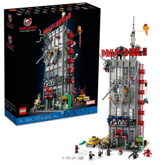 LEGO Marvel Spider-Man Le Daily Bugle 76178 Ensemble de construction (3772 pièces)