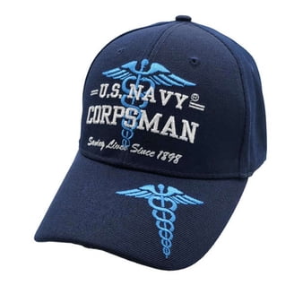 USS Theodore Roosevelt CVN-71 Baseball Cap - Navy Stars & Stripes Embroidered
